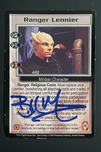 Bill Mumy Babylon Trading Card