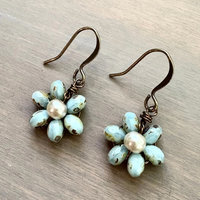 Beach Bloom earrings ♥ AC art