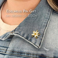 Edelweiss 60th Anniversary Commemorative Lapel Pin ♥ #15
