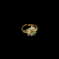 Edelweiss Blossom Of Snow Ring ♥ #9