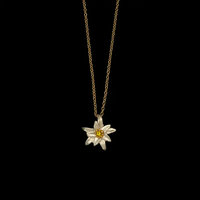 Edelweiss Blossom Dangle Pendant ♥ #1