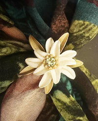 Edelweiss Scarf Ring ♥