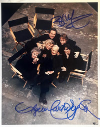 #36.7 JUNE'S STASH - Lost In Space - TV Guide cast shoot bundle - 2 photos