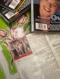 #301 JUNE'S STASH - Lost In Space TV GUIDE article & pic - both signed by Bill & Angela