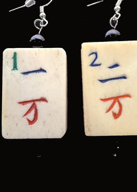 1-2 Crak Mah Jongg Earrings