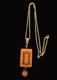 Mah Jongg Soap Necklace