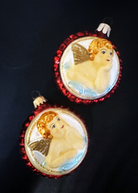 Mozart Angel Ornament