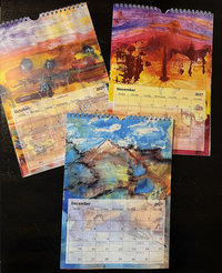 Angela's 2027 The Places We Carry Art Calendar