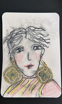 Olivia Earrings + AC Art ♥