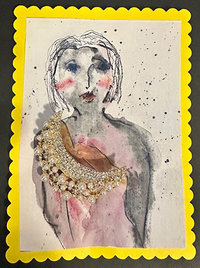 Pearl Moon Brooch + AC art