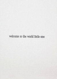 Welcome to the planet - single Cards