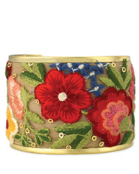 Red Flower Cuff  ♥