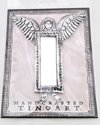 Tin Angel with Mirror