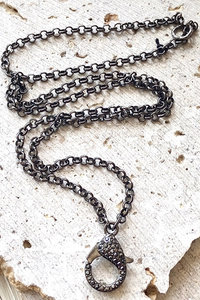 Peyton Pave Chain with Eye charm  & AC Art ♥