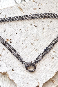 Peyton Pave Chain with Eye charm  & AC Art ♥