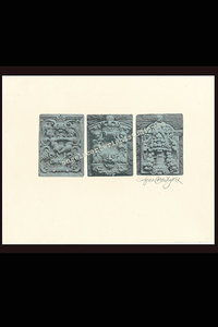 Triptych etching #107