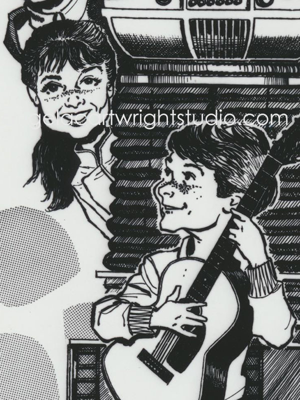 86 Lost In Space Illustration detail