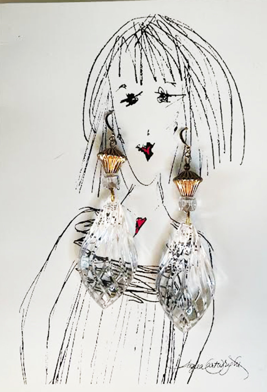 Ballroom Crystal Earrings