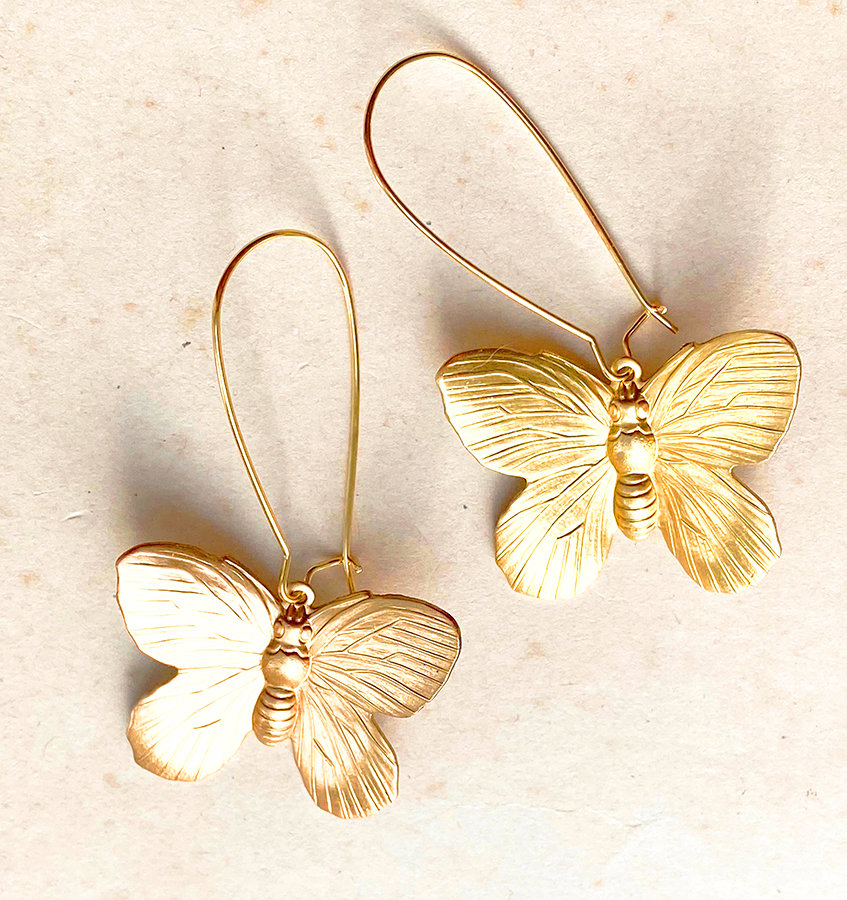 Butterflies Are Free Earrings 