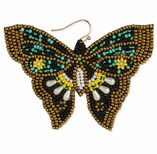 Country Butterfly Earrings