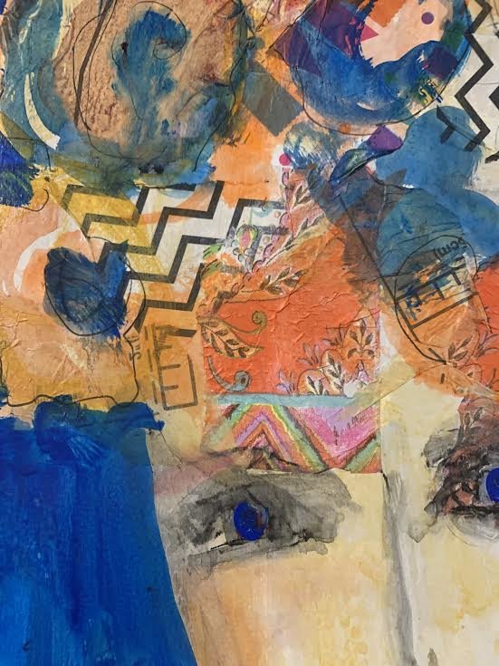 Phoebe - Mixed Media Original