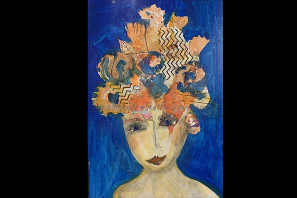 Phoebe - Mixed Media Original