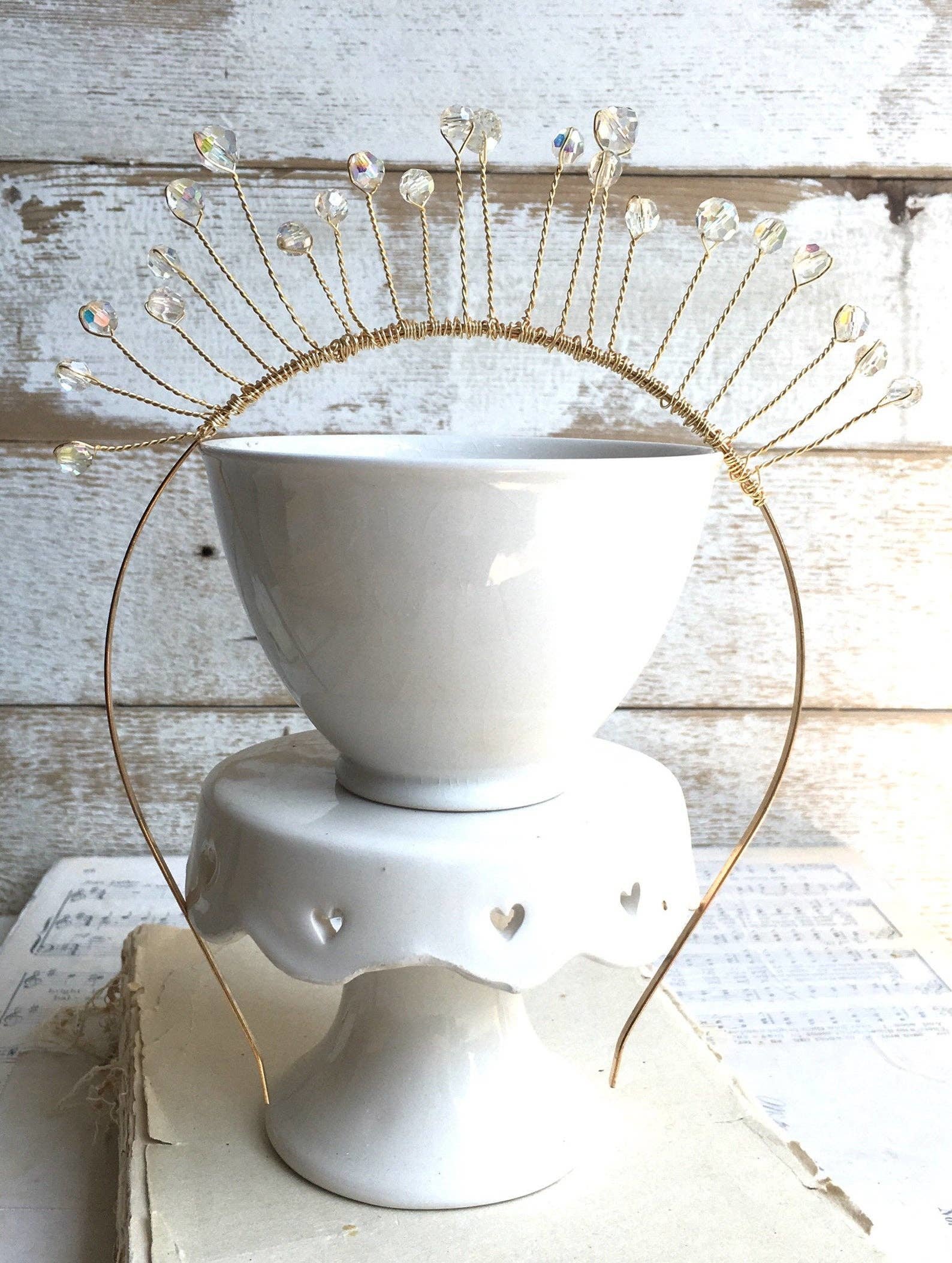 Forest Fairy Crystal Crown