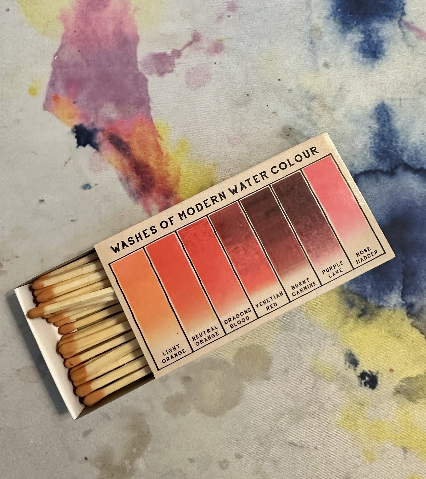 Matchbox - Watercolor Swatches