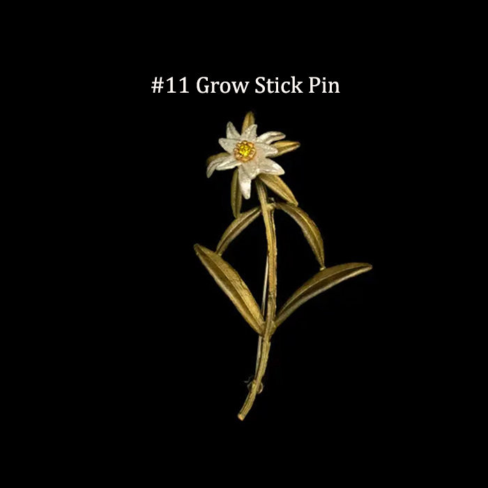 Edelweiss Grow Brooch ♥ #11