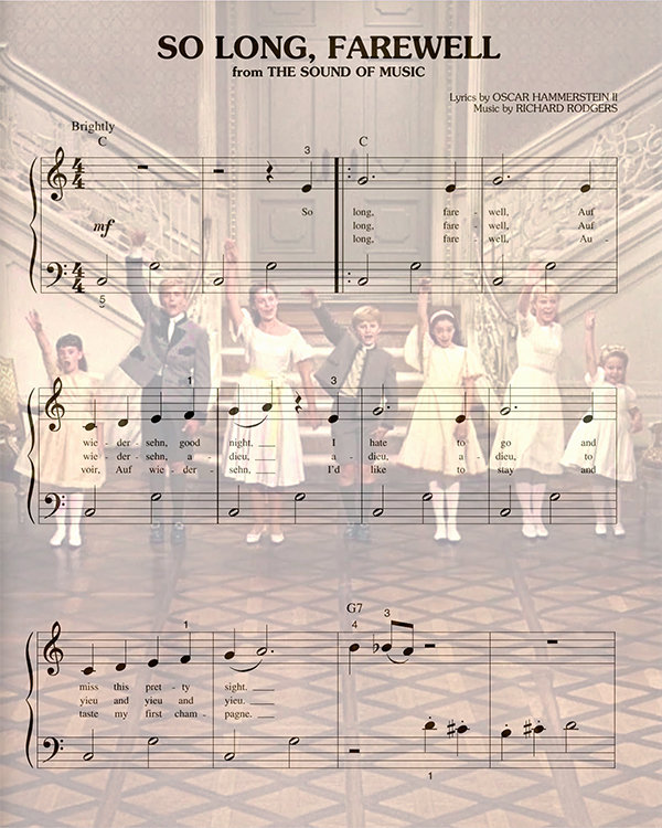 #412 So Long, Farewell Music -The Sound Of Music