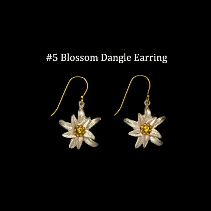 Edelweiss Blossom Dangle Earring ♥ #5