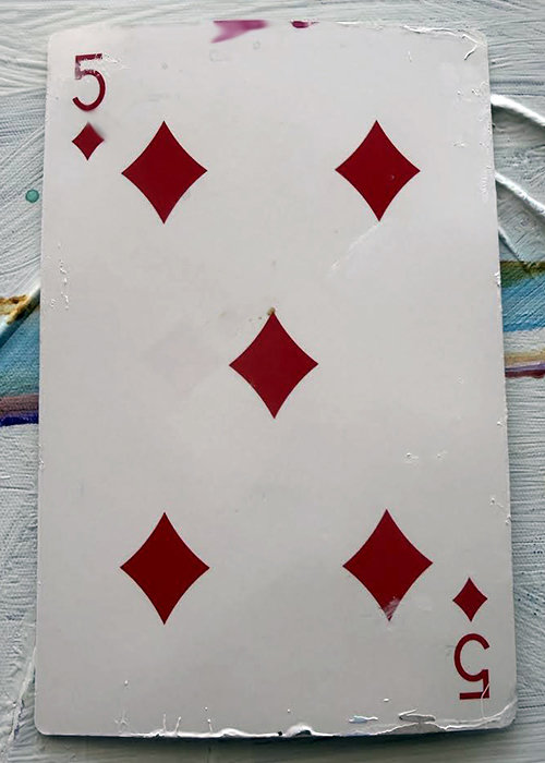 Wildcards - 5 of diamonds