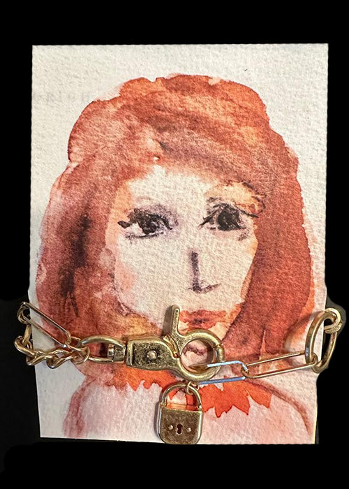 Chain Linked Lock Bracelet