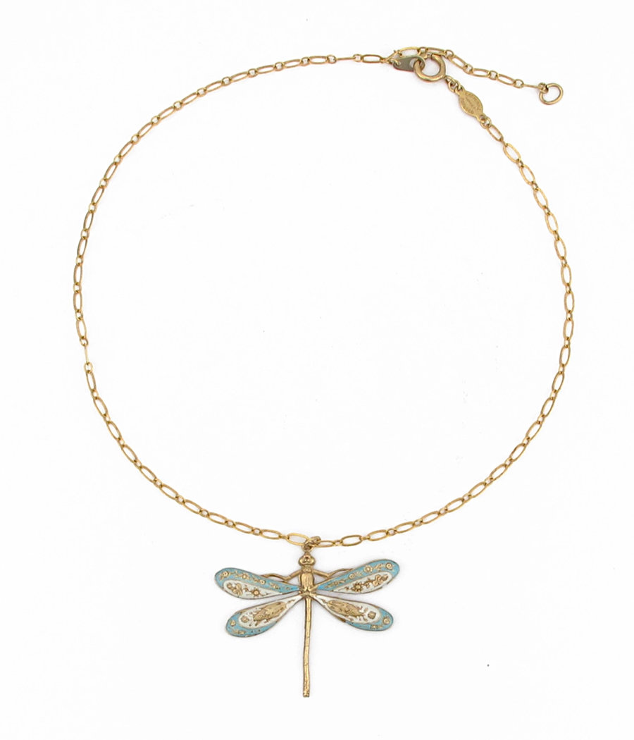 Dragonfly Necklace & AC Art ​​​​​​​