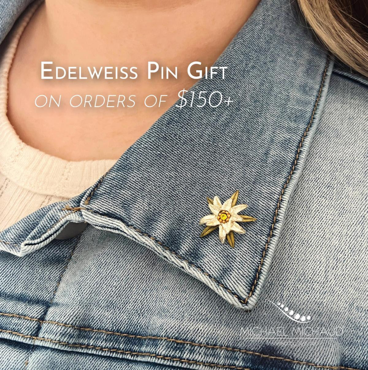 Edelweiss 60th Anniversary Commemorative Lapel Pin ♥ #15