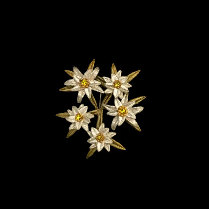 Edelweiss Greet Mi Brooch ♥ #12