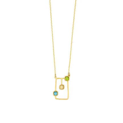 Mosaic Fragment Pendant ♥