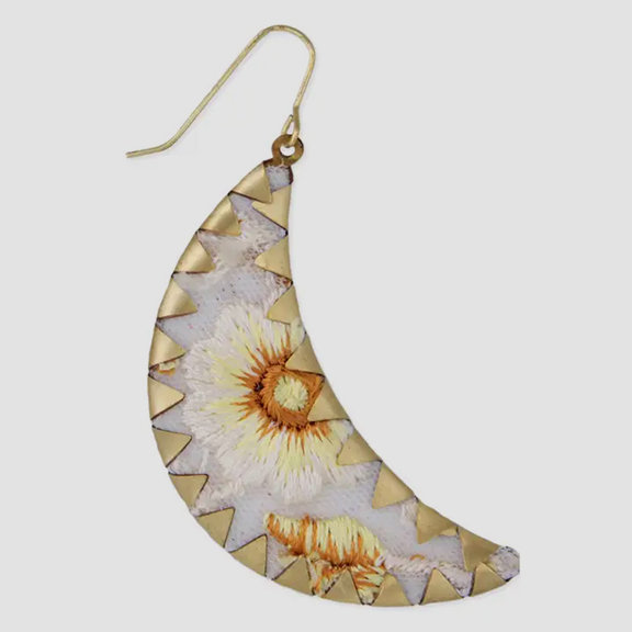 Half-Moon Earrings ♥ AC Art