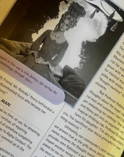 #300 JUNE'S STASH - "Lost In Lost In Space - The Way The Future Was" by Mark Cotta Vaz - Angela & Bill signed