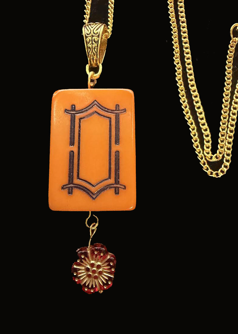 Mah Jongg Soap Necklace