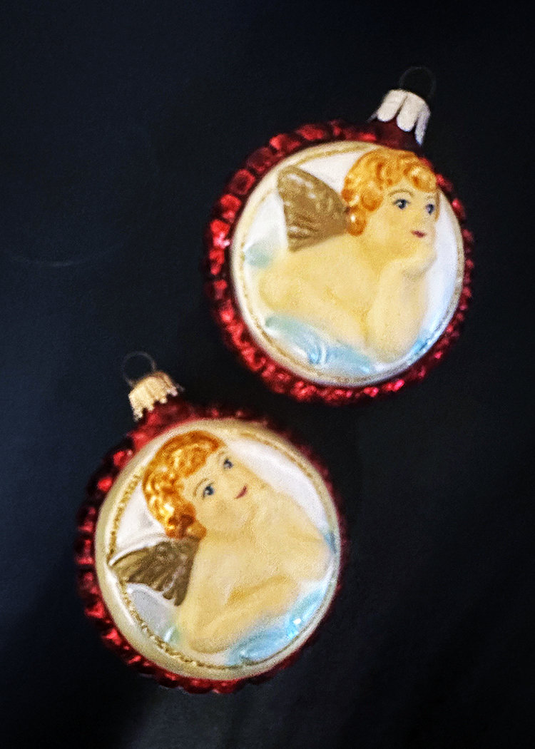 Mozart Angel Ornament