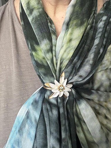 Edelweiss Scarf Ring ♥