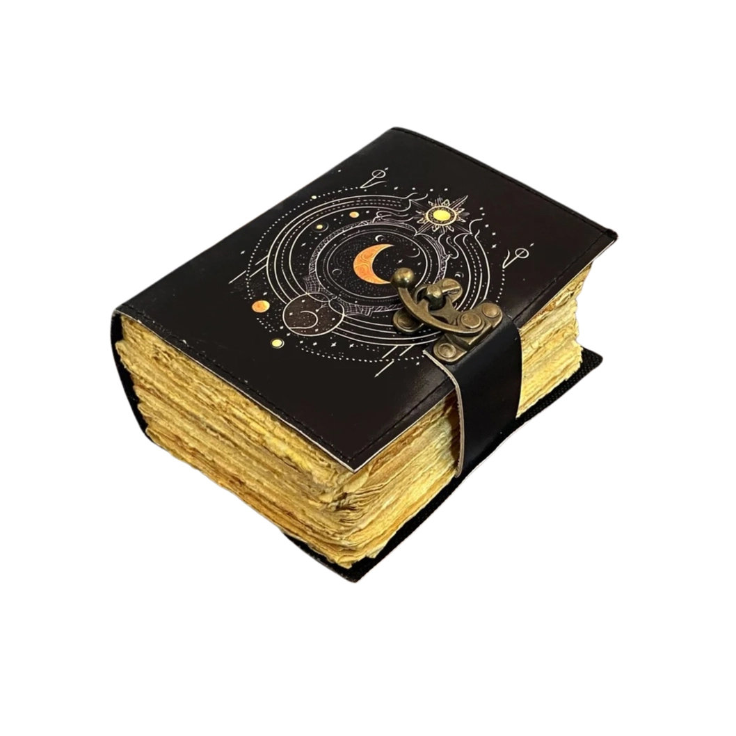 Sun Moon LeatherJournal
