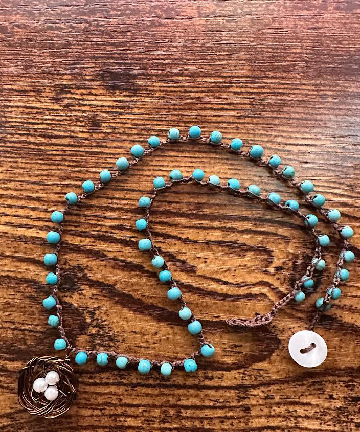 Mini Pearl Nest Necklace ♥ AC Art