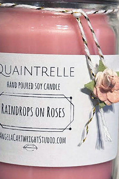 Raindrops on Roses Candle
