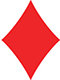 Wildcards 8 of diamonds - original