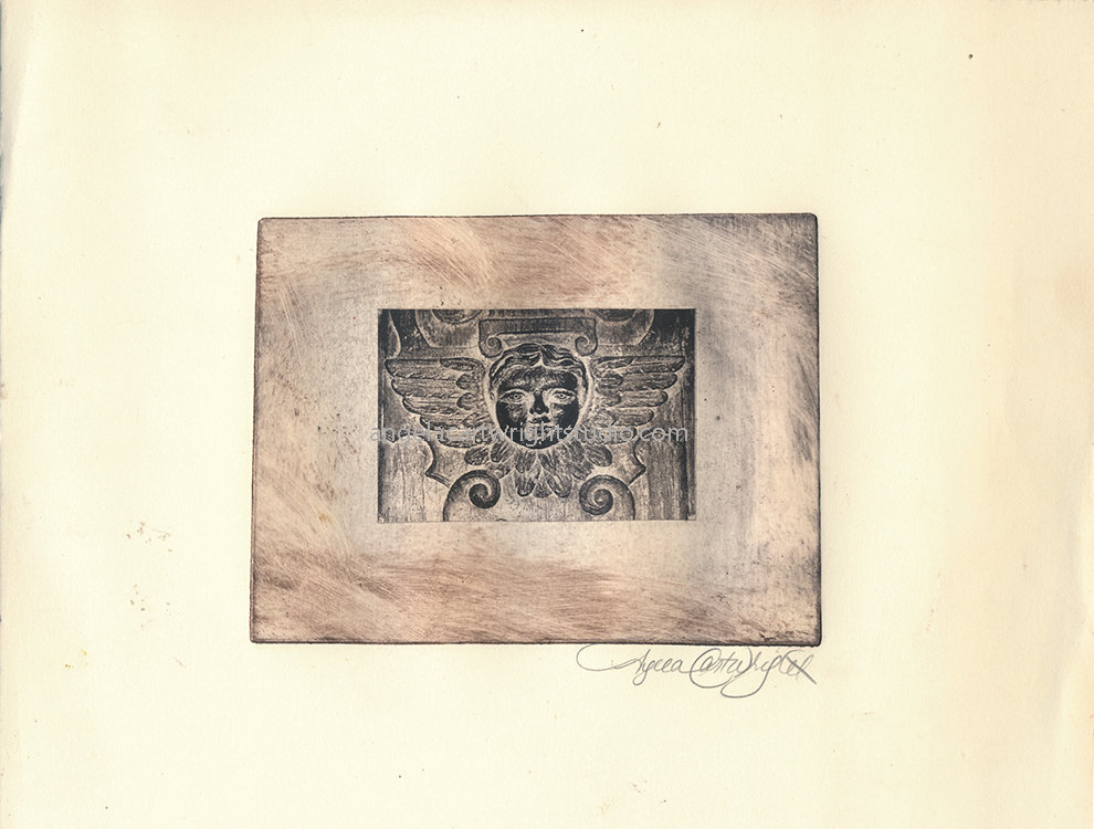 Doheny Angel etching #115