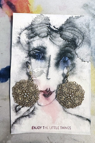 Briar Earrings + AC Art ♥