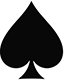Wildcards 3 of spades - original