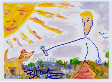 #7 Hot Diggity Dog  - signed art print